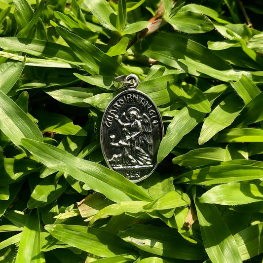 Archangel Saint Michael Christian Guardian Angel Pendant/Necklace