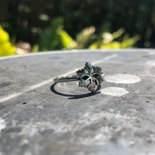 Snowflakes Snow Crystal Ring