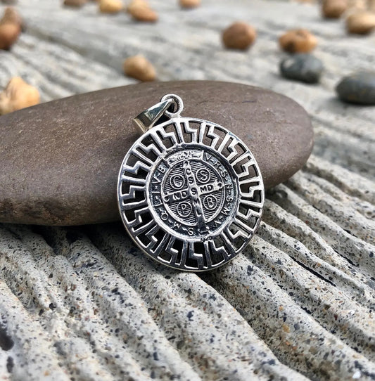 Saint Benedict Jesus Apostle Pendant/Necklace