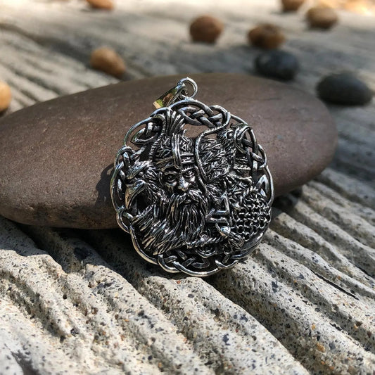 Odin's Raven Viking Pendant/Necklace