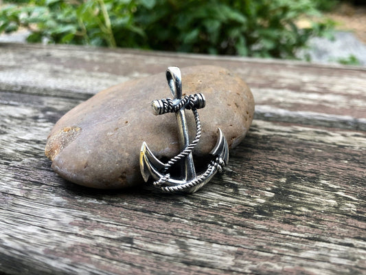 Pirate Punk Anchor Sailor Pendant/Necklace