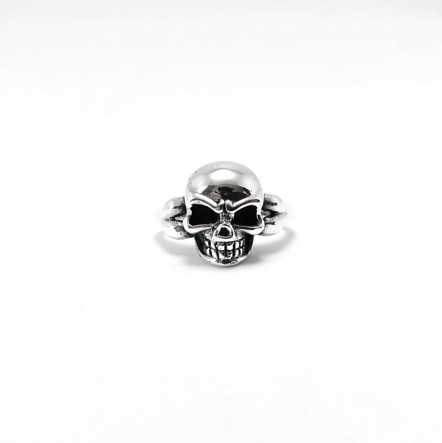 Skull Biker Skeleton Bone Gothic Ring