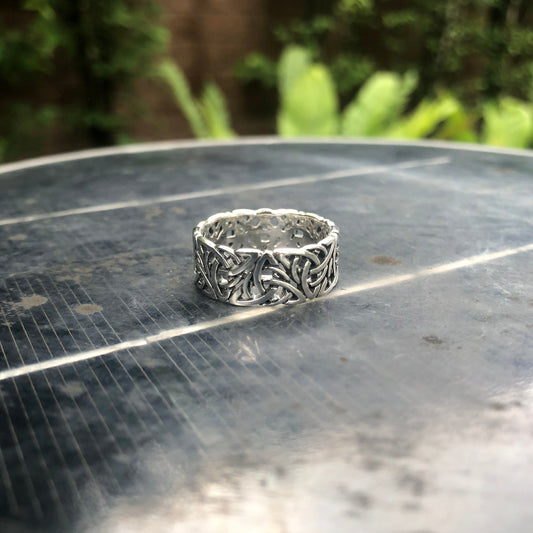 Triquetra Viking Celtic Symbol Ring