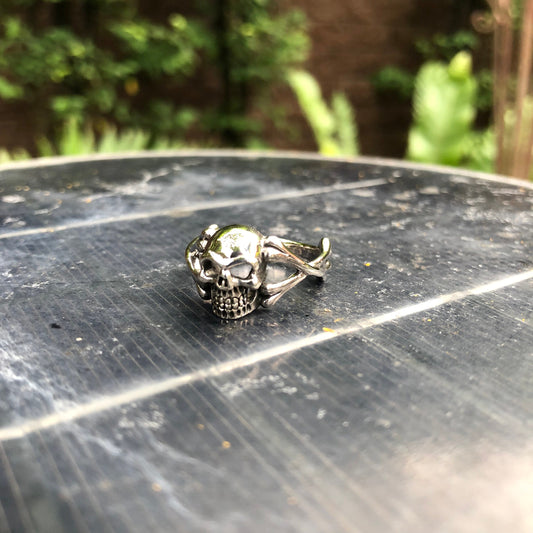 Biker Skull Skeleton Ring