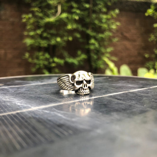 Biker Skull Ring