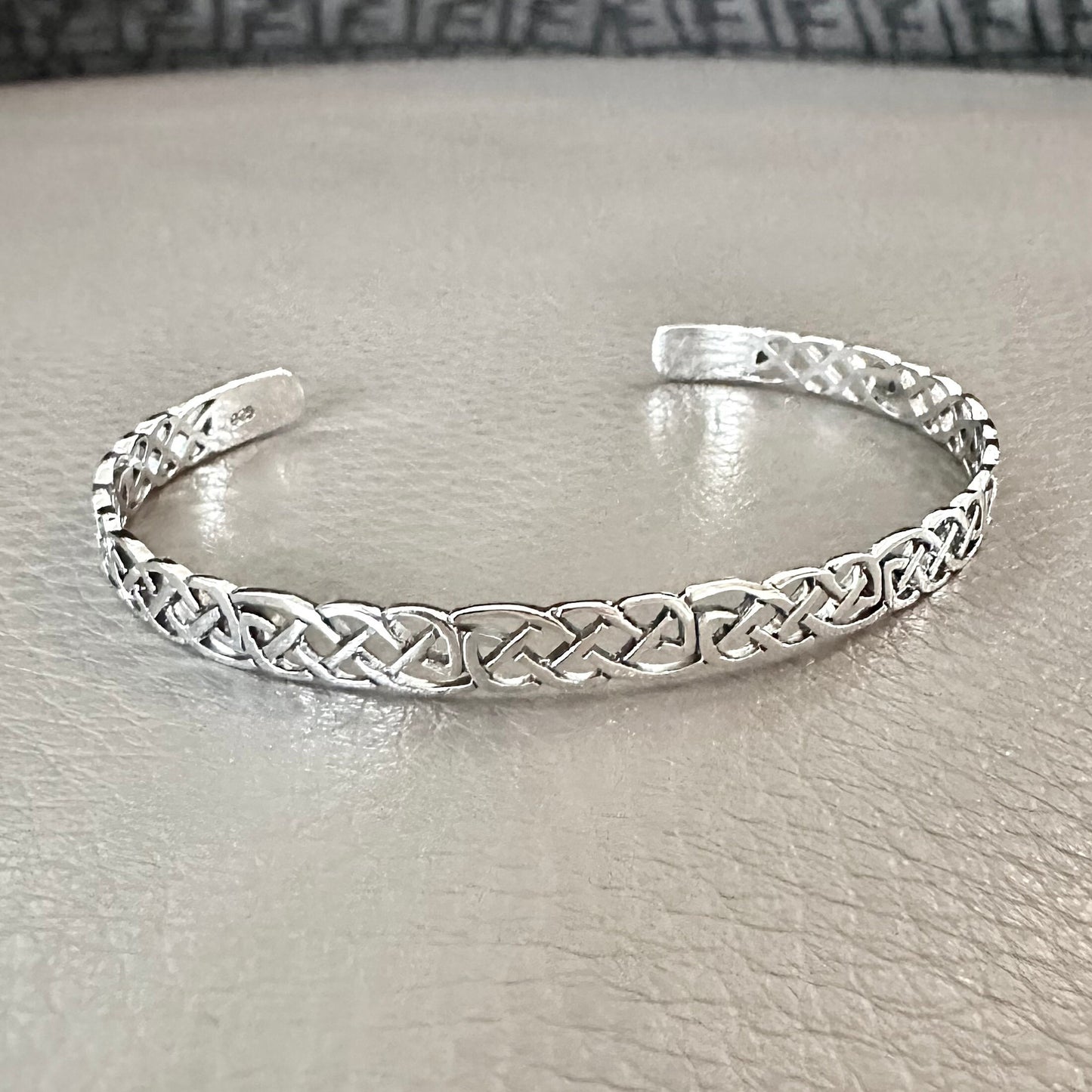 Celtic Knot Infinity Viking Endless Cuff Bracelet