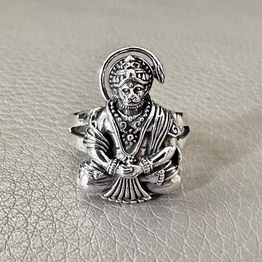 Hanuman Lord Maruti Ramayana Hinduism Deity Monkey Ring