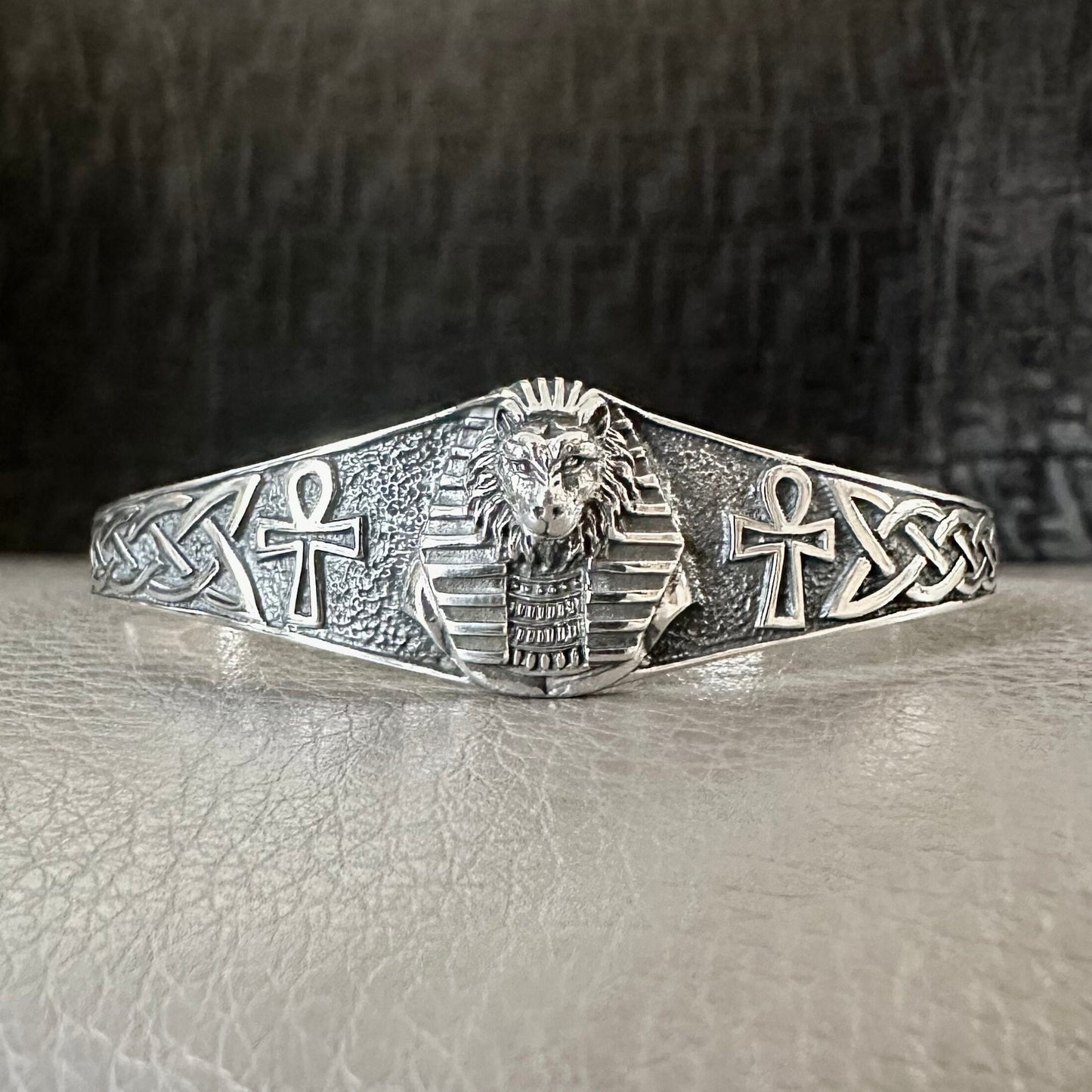 Sekhmet Egyptian Goddess Cuff Bracelet
