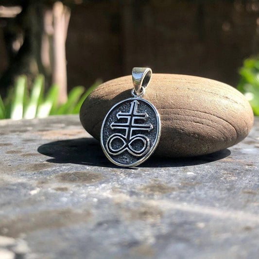 Leviathan Cross Satanic Seal Pendant/Necklace
