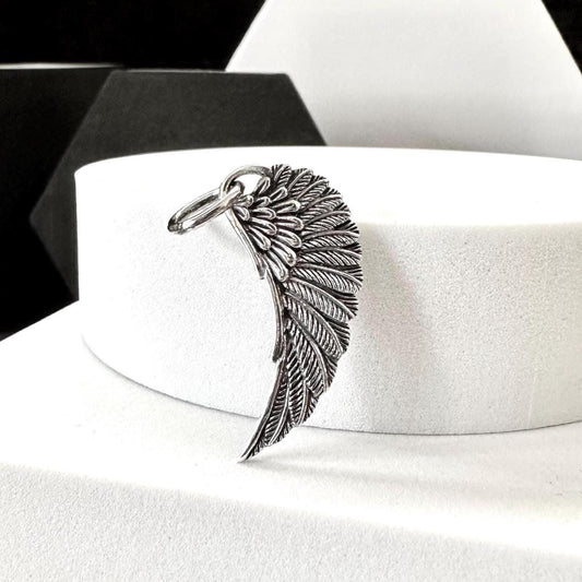 Angel Wing Bird Feather Pendant/Necklace