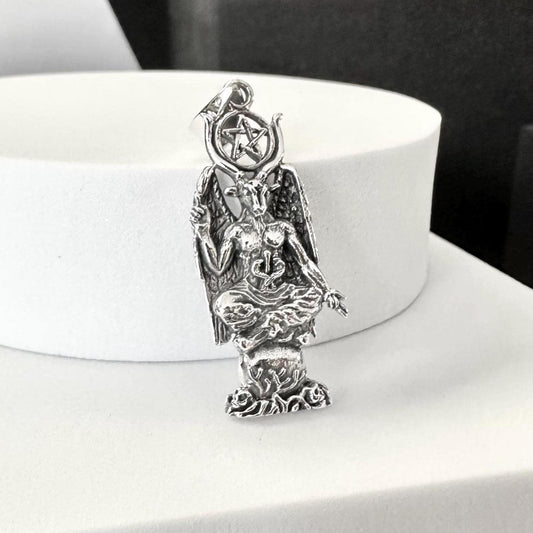 Baphomet Goat Head Gothic Pendant/Necklace