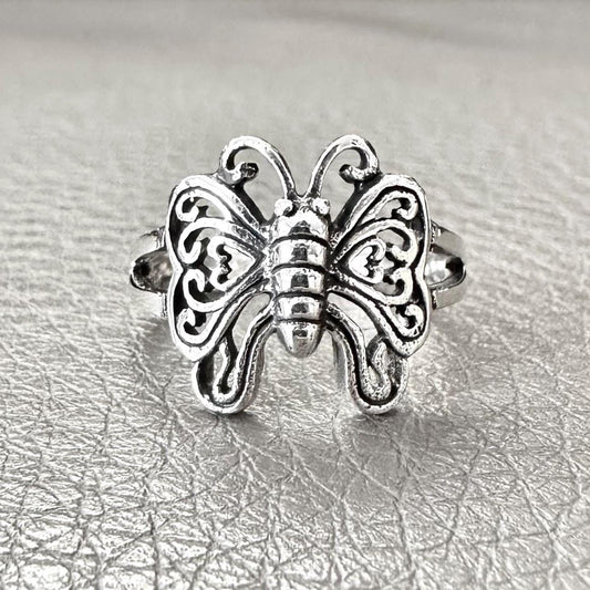 Butterfly Flying Insect Women Ring