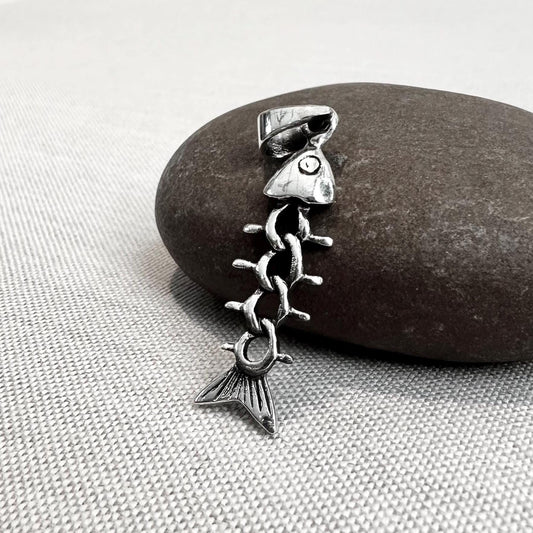 Fishbone Pendant/Necklace