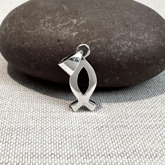 Jesus Fish Ichthys Christian Pendant/Necklace