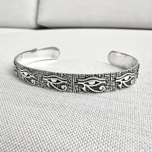 Egypt Eye of Horus Egyptian God Cuff Bracelet