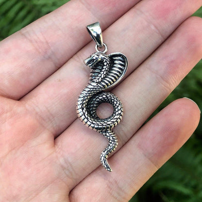 King Cobra Serpent Pendant/Necklace