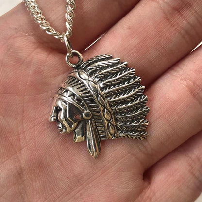 Indian Native American Tribe Chieftain