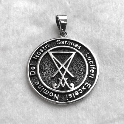 Lucifer Sigil Satanic Seal Pendant/Necklace