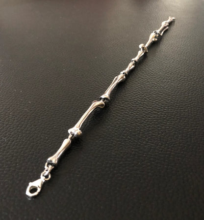 Bones Skeleton Punk Gothic Chain Bracelet
