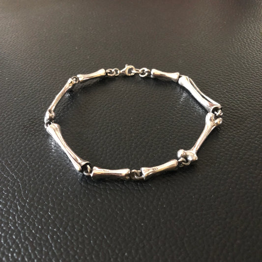 Bones Skeleton Punk Gothic Chain Bracelet