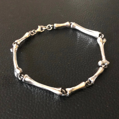 Bones Skeleton Punk Gothic Chain Bracelet
