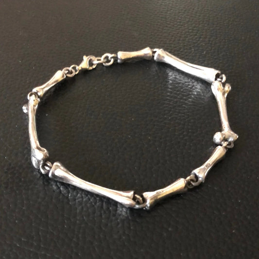 Bones Skeleton Punk Gothic Chain Bracelet