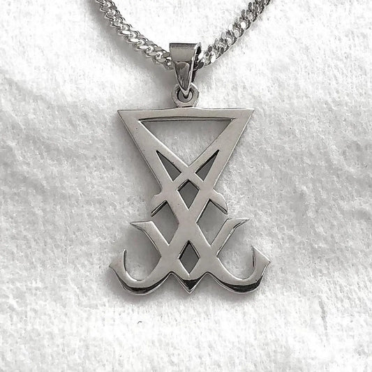 Lucifer Sigil Satanic Seal Pendant/Necklace