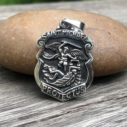Saint Michael Guardian Archangel Pendant/Necklace