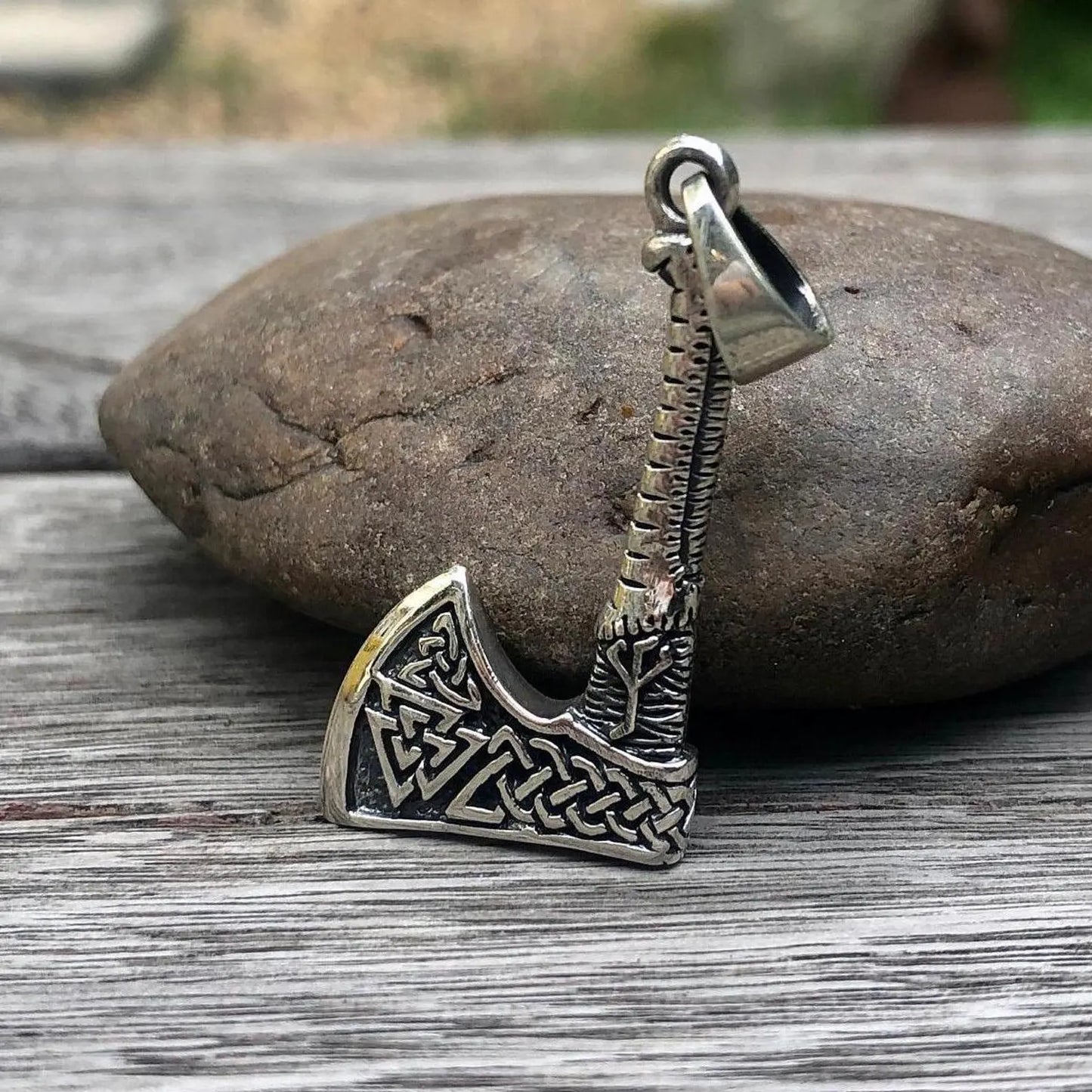 Thor Hammer Mjölnir Viking Axe Pendant/Necklace