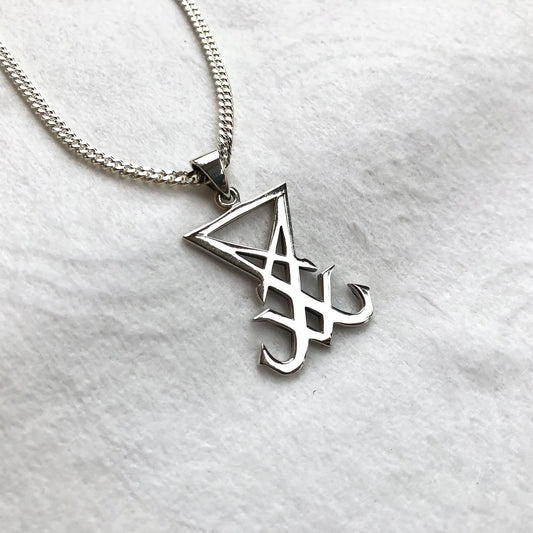 Lucifer Sigil Satanic Seal Pendant/Necklace