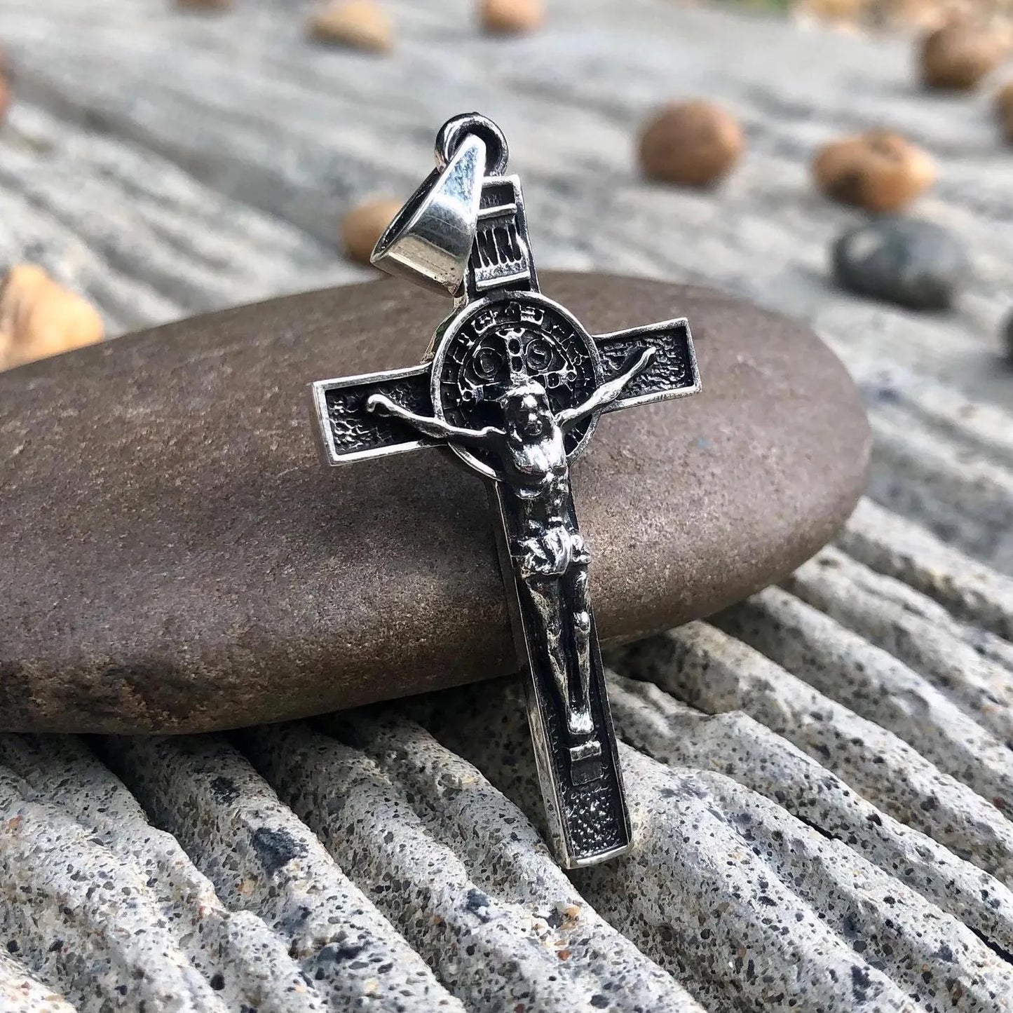 Crucifix Cross Jesus Pendant/Necklace
