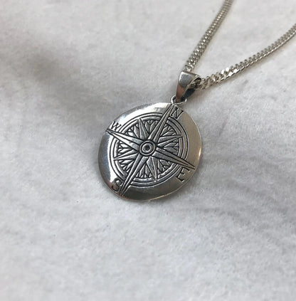 Compass North Star Sailor Pendant/Necklace