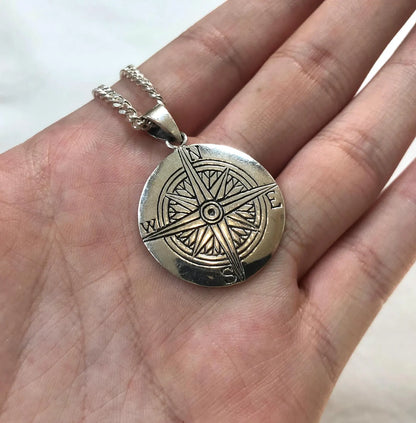 Compass North Star Sailor Pendant/Necklace