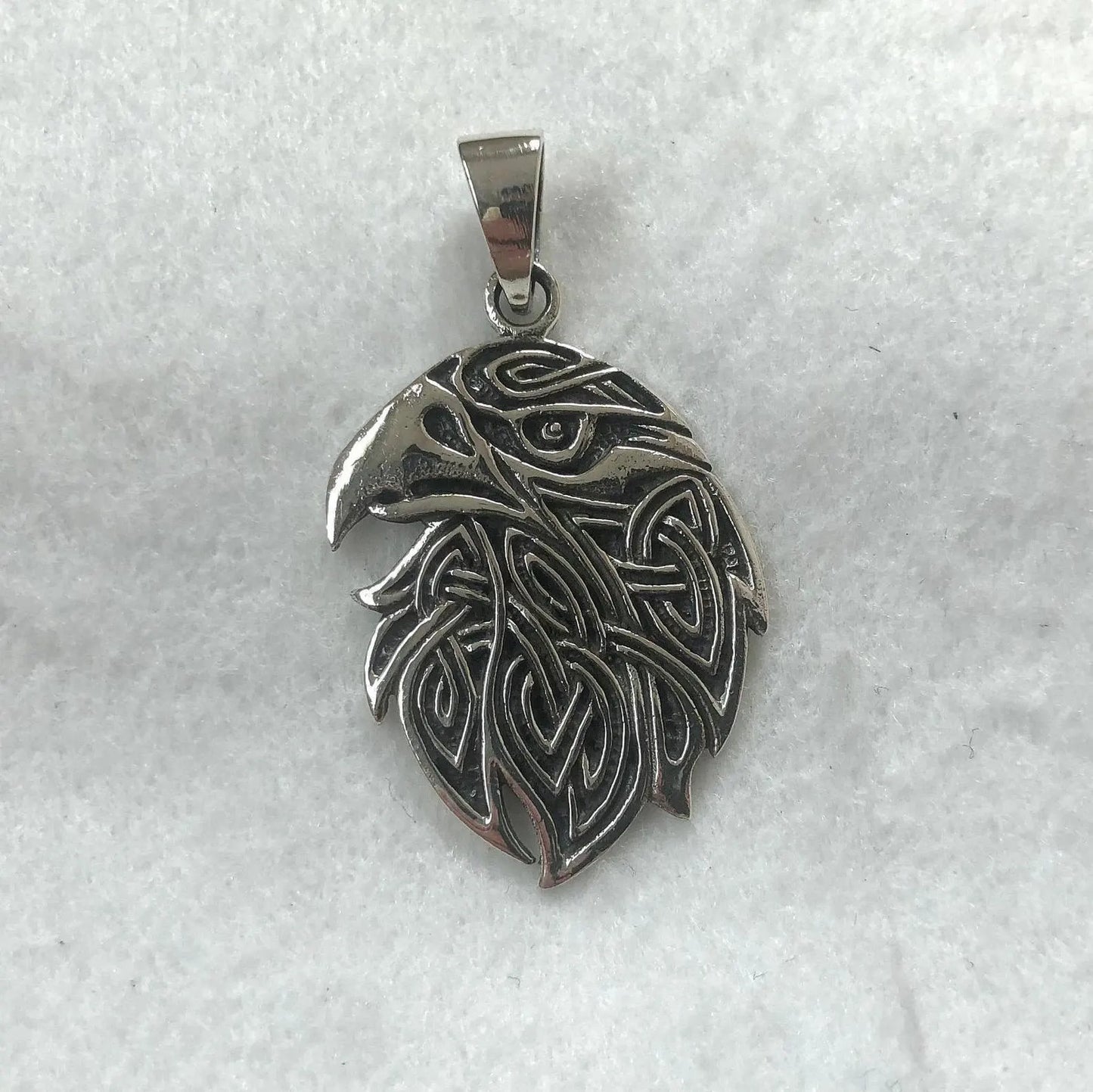 Raven Crow Viking Odin Bird Pendant/Necklace