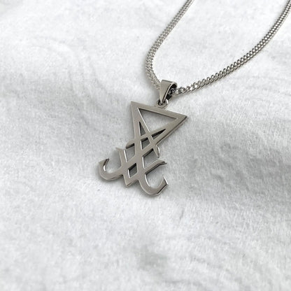 Lucifer Sigil Satanic Seal Pendant/Necklace