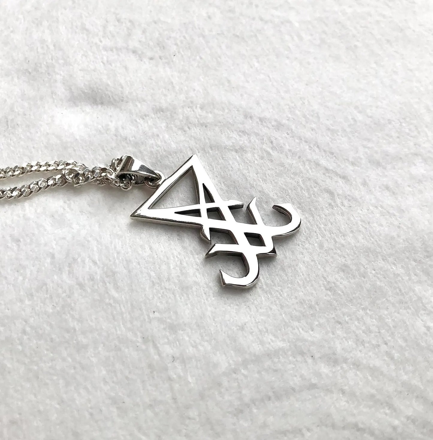 Lucifer Sigil Satanic Seal Pendant/Necklace