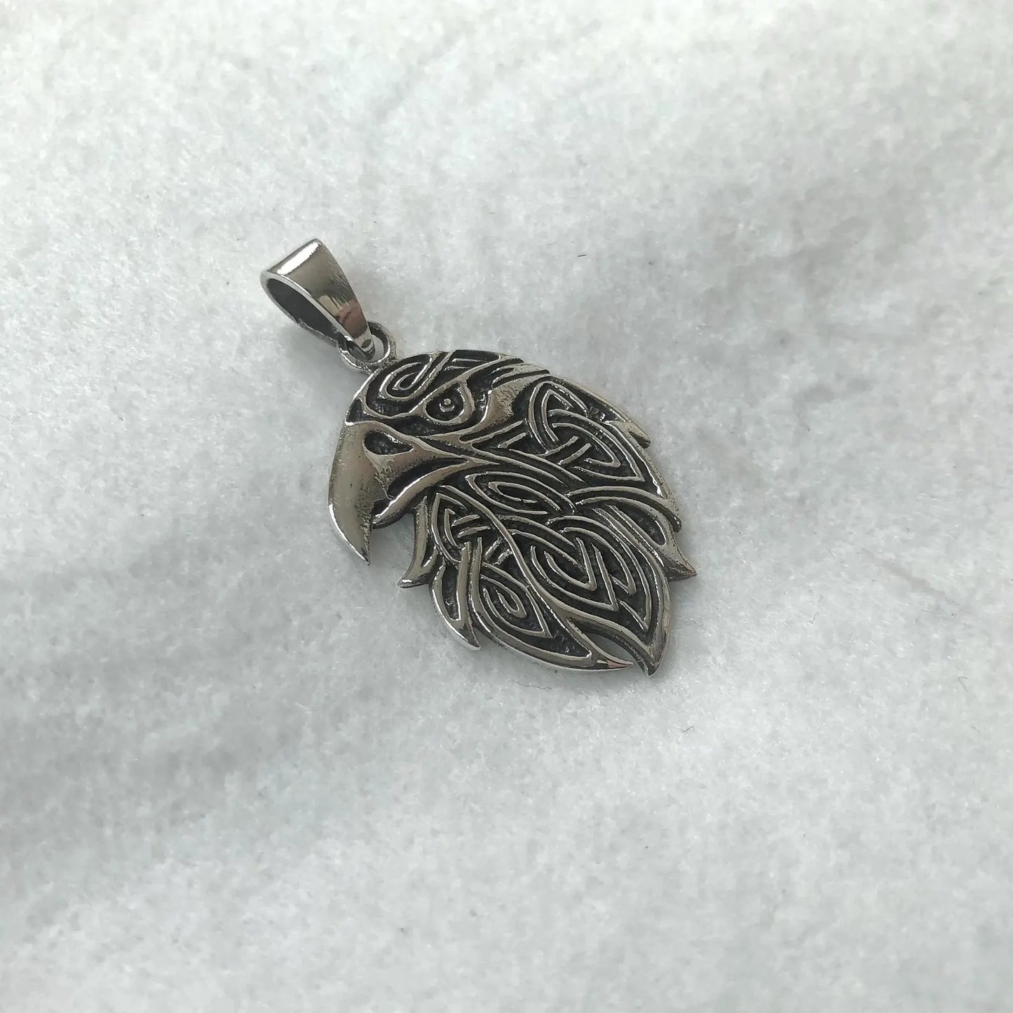 Raven Crow Viking Odin Bird Pendant/Necklace