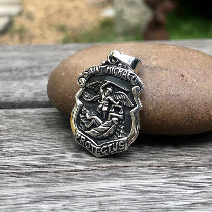 Saint Michael Guardian Archangel Pendant/Necklace