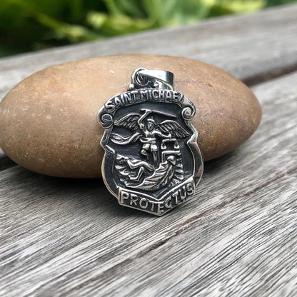 Saint Michael Guardian Archangel Pendant/Necklace