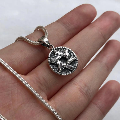 Star of David Hebrew Jewish Pendant/Necklace