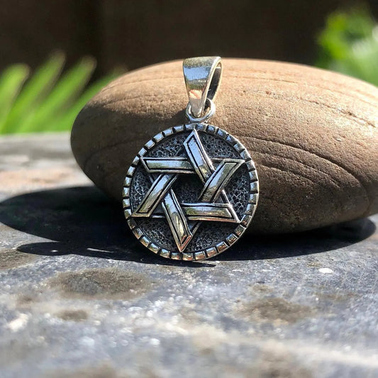 Star of David Hebrew Jewish Pendant/Necklace