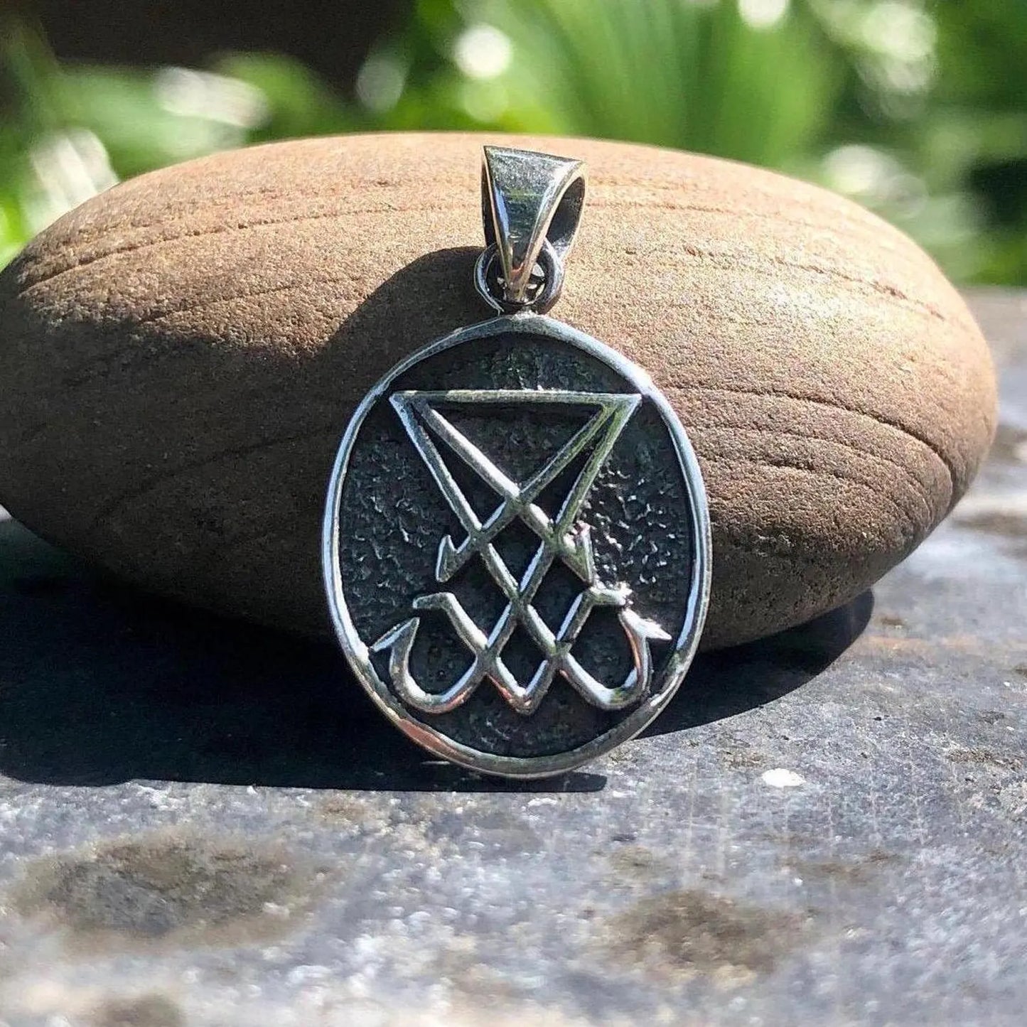 Lucifer Sigil Satanic Seal Pendant/Necklace