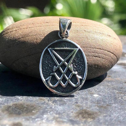 Lucifer Sigil Satanic Seal Pendant/Necklace