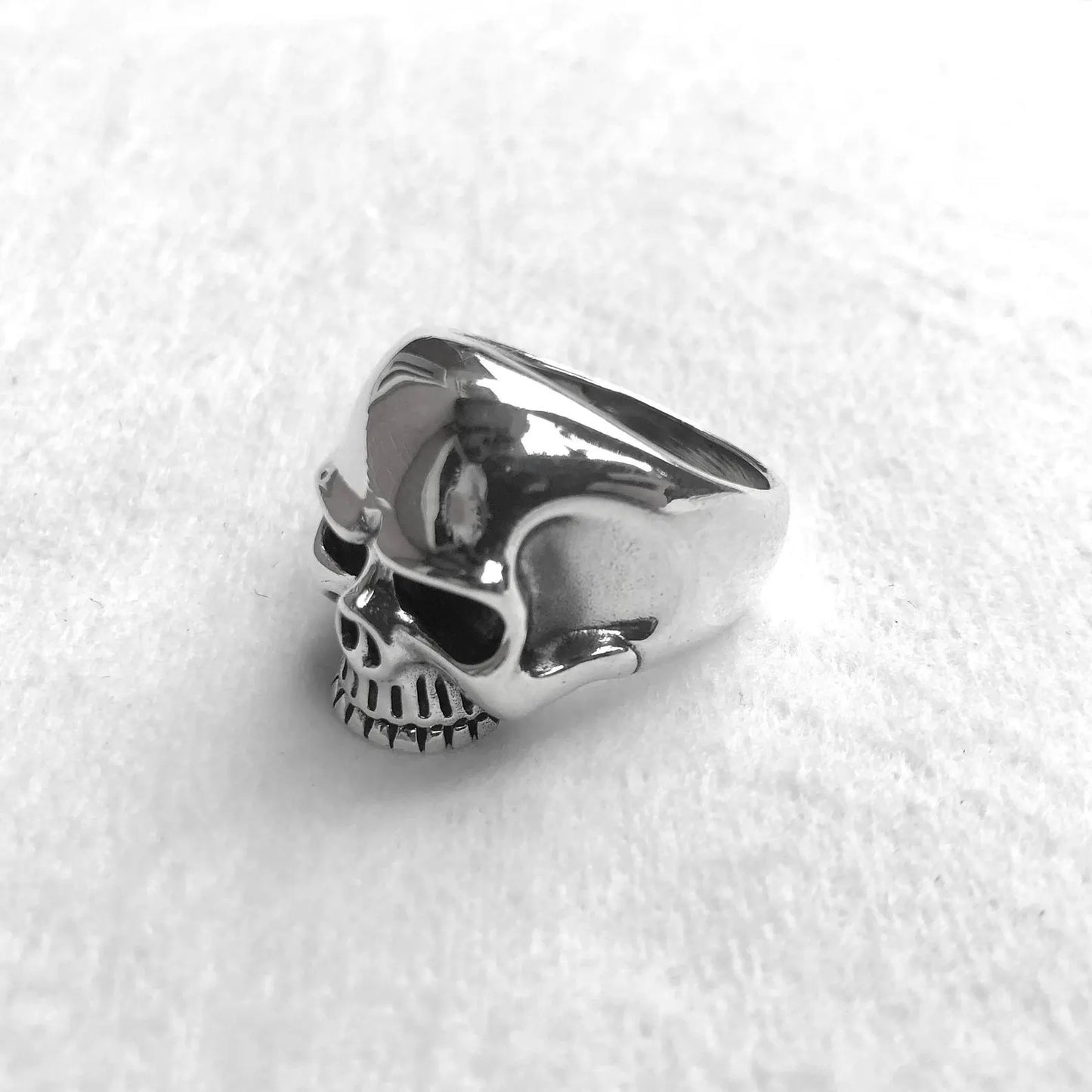 Heavy Skull Gothic Skeleton Ring