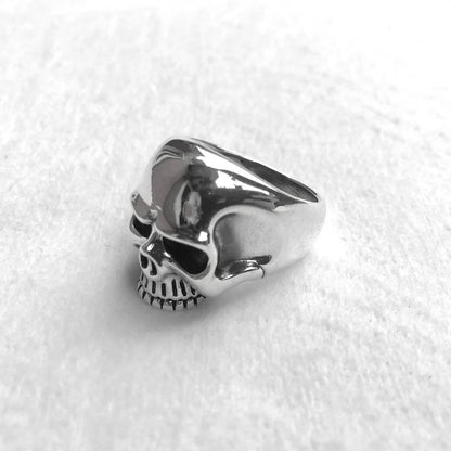 Heavy Skull Gothic Skeleton Ring