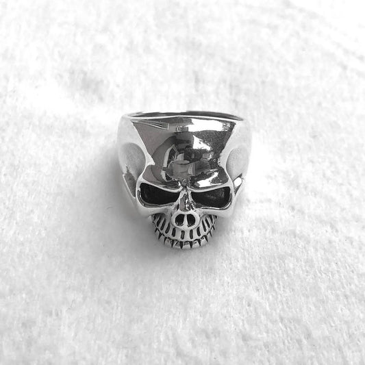 Heavy Skull Gothic Skeleton Ring