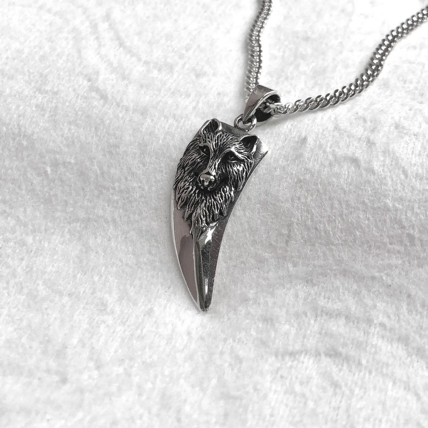 Fenrir Fang Viking Wolf Pendant/Necklace