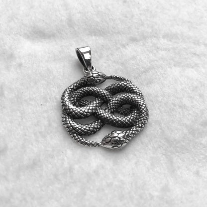Snake Jormungandr Serpent Ouroboros Pendant/Necklace