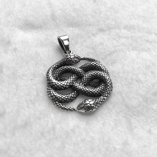 Snake Jormungandr Serpent Ouroboros Pendant/Necklace