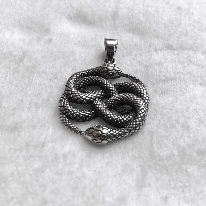 Snake Jormungandr Serpent Ouroboros Pendant/Necklace